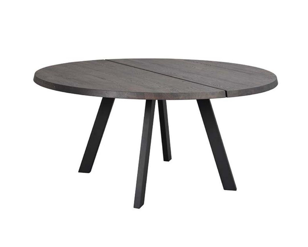 FRED MATBORD MÖRKBRUN/SVART Ø160 cm 1 FRED MATBORD MÖRKBRUN/SVART Ø160 cm