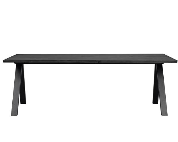 CARRADALE MATBORD SVART 220 cm 4 CARRADALE MATBORD SVART 220 cm - Bild 4