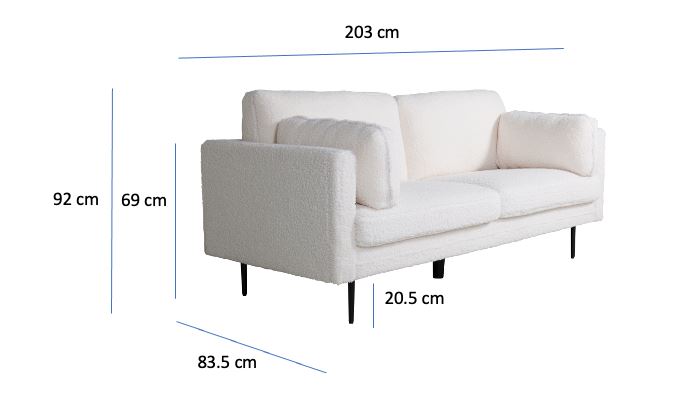 BOOM 2-Sitssoffa Brown 5 BOOM 2-Sitssoffa Brown - Bild 5