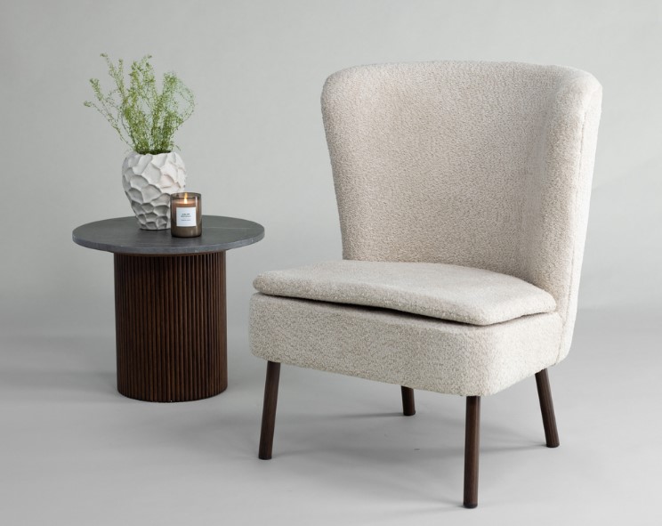 HÄLLSÖ Teddyfåtöljer Beige 2 HÄLLSÖ Teddyfåtöljer Beige - Bild 2