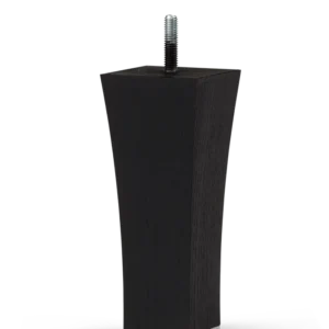 AYA Square Svartlaserad bok 14cm