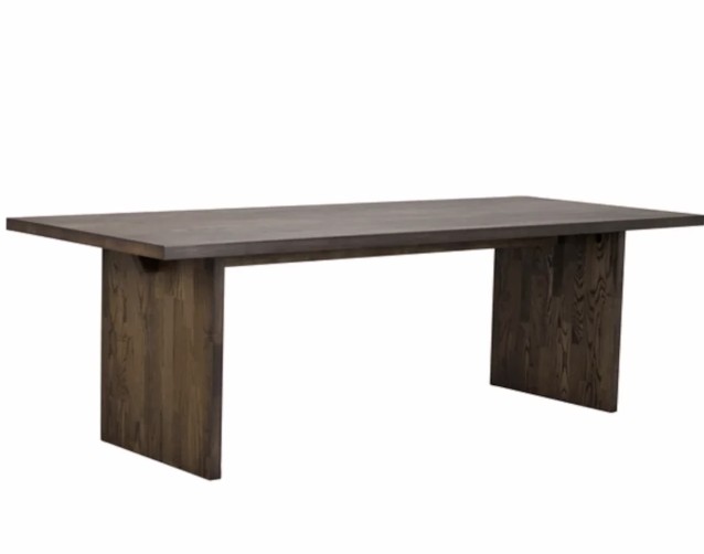 Emmett Matbord, Brun 240x95 cm 1 Emmett Matbord, Brun 240x95 cm