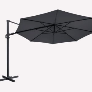 Vinovo frihängande parasoll Antracit/Grå 350 cm